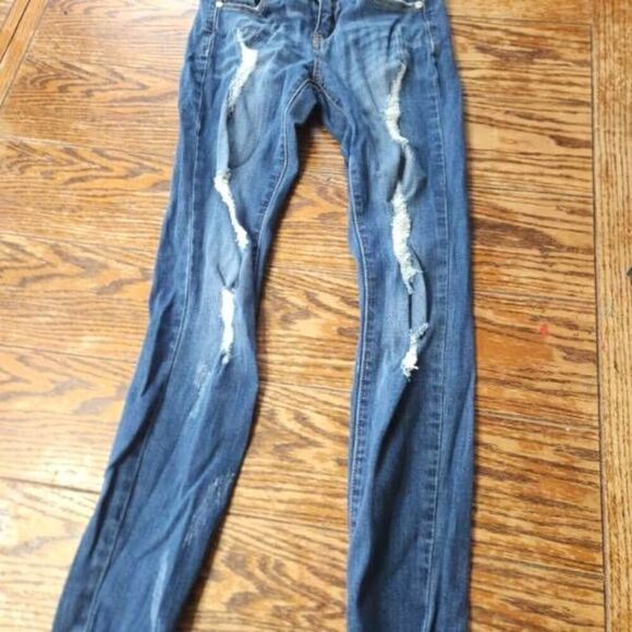 Judy Blue Distressed skinny fit jeans Size 3/26 - Picture 1 of 4